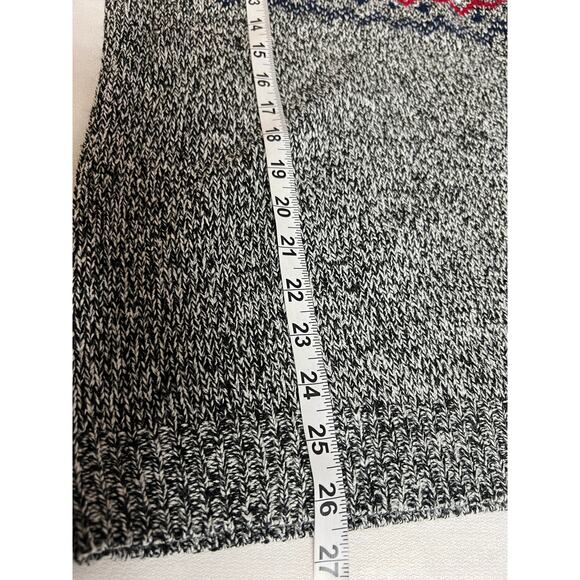 Forever 21 Men's Gray Navy Knit Oversized Grandpa Sweater Size Medium NWT - Picture 4 of 6